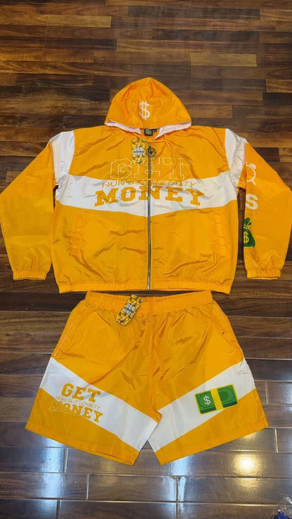 Windbreaker Set Get Money “unisex”