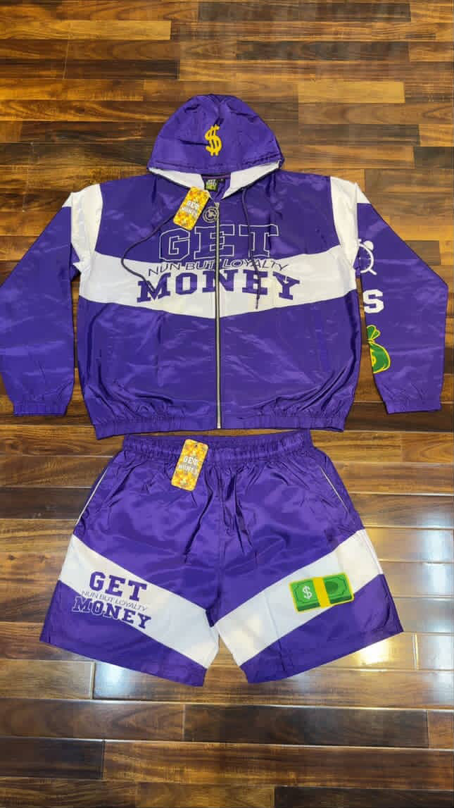 Windbreaker Set Get Money “unisex”