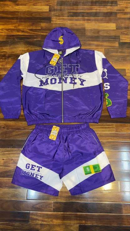 Windbreaker Set Get Money “unisex”