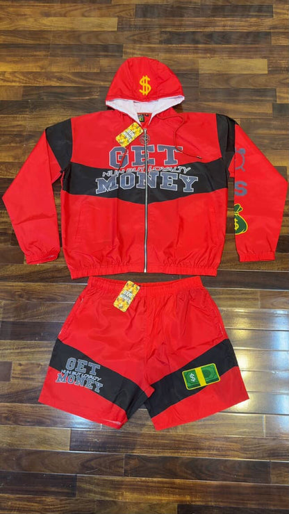 Windbreaker Set Get Money “unisex”