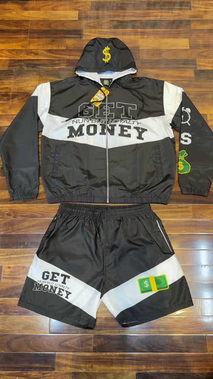 Windbreaker Set Get Money “unisex”
