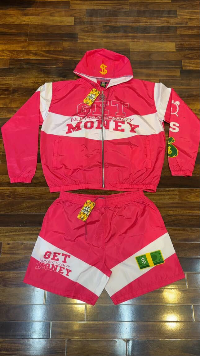 Windbreaker Set Get Money “unisex”